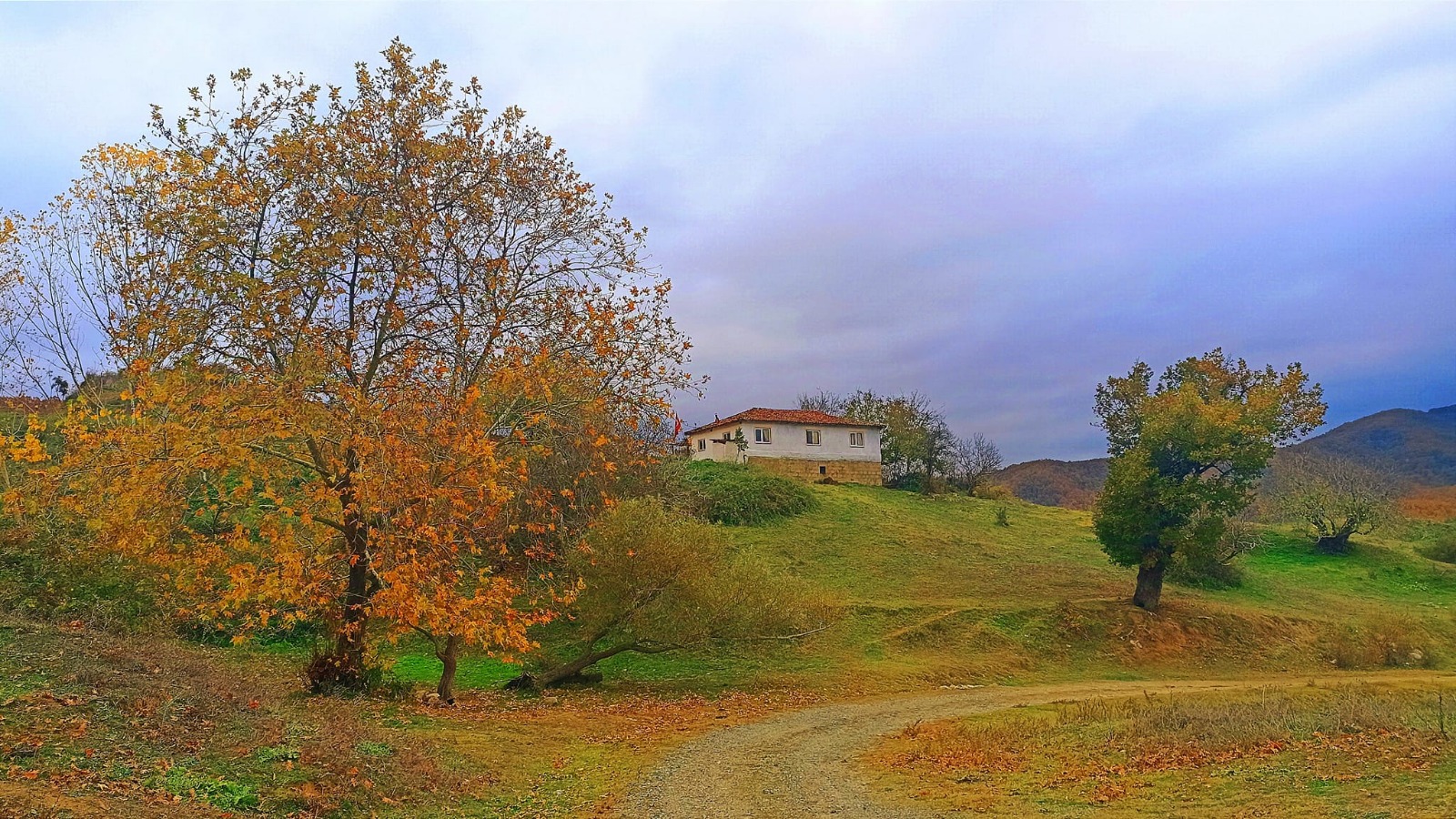 Biga'da Kartpostal Güzelliğinde Manzara1