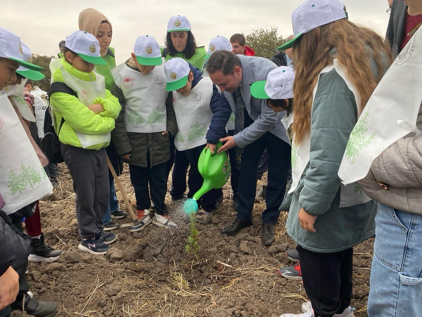 Çanakkale Biga’da 3000 Fidan Toprakla Buluştu2