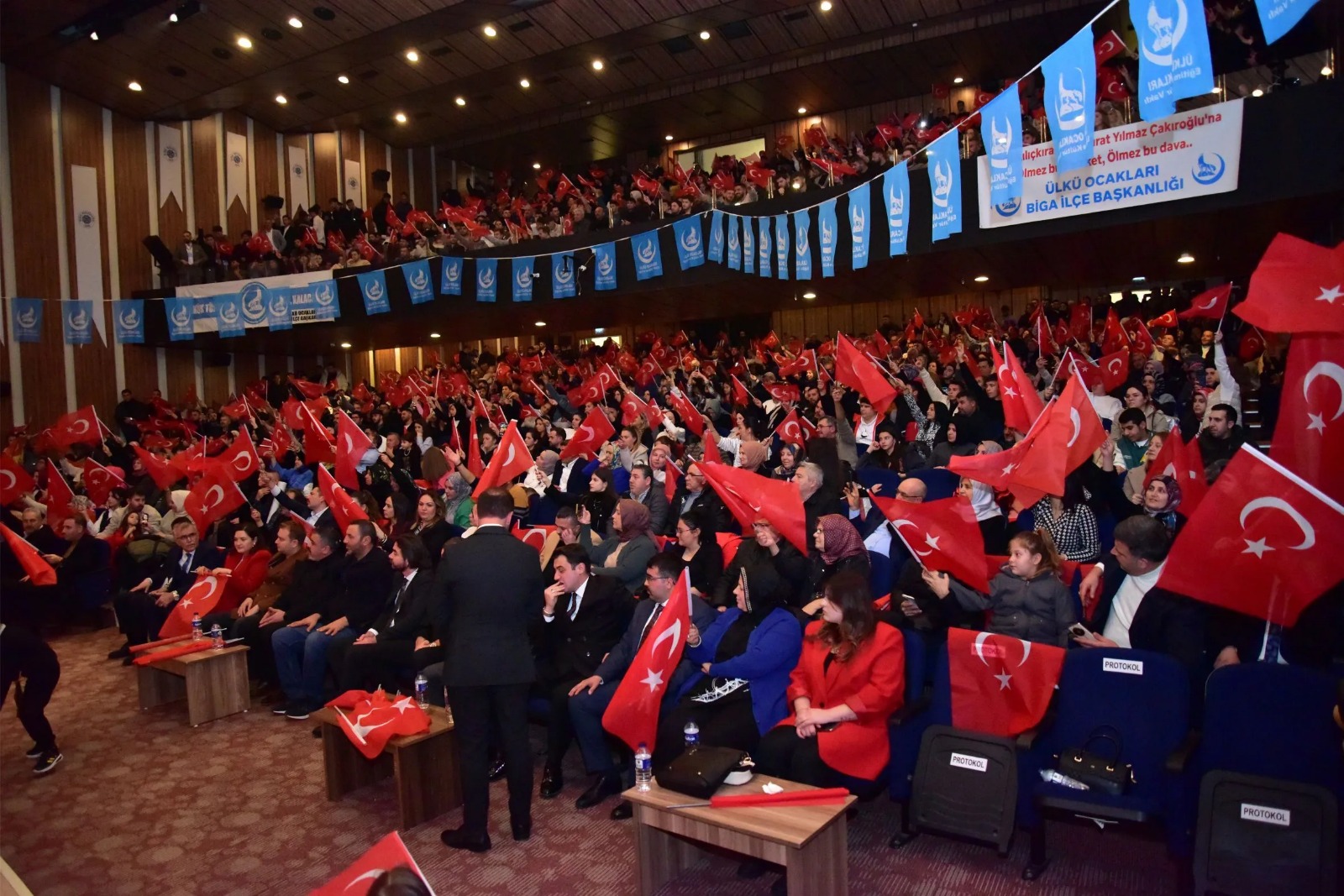 Ali Kınık Çanakkale  Biga’da Mhp’yi Buluşturdu 7