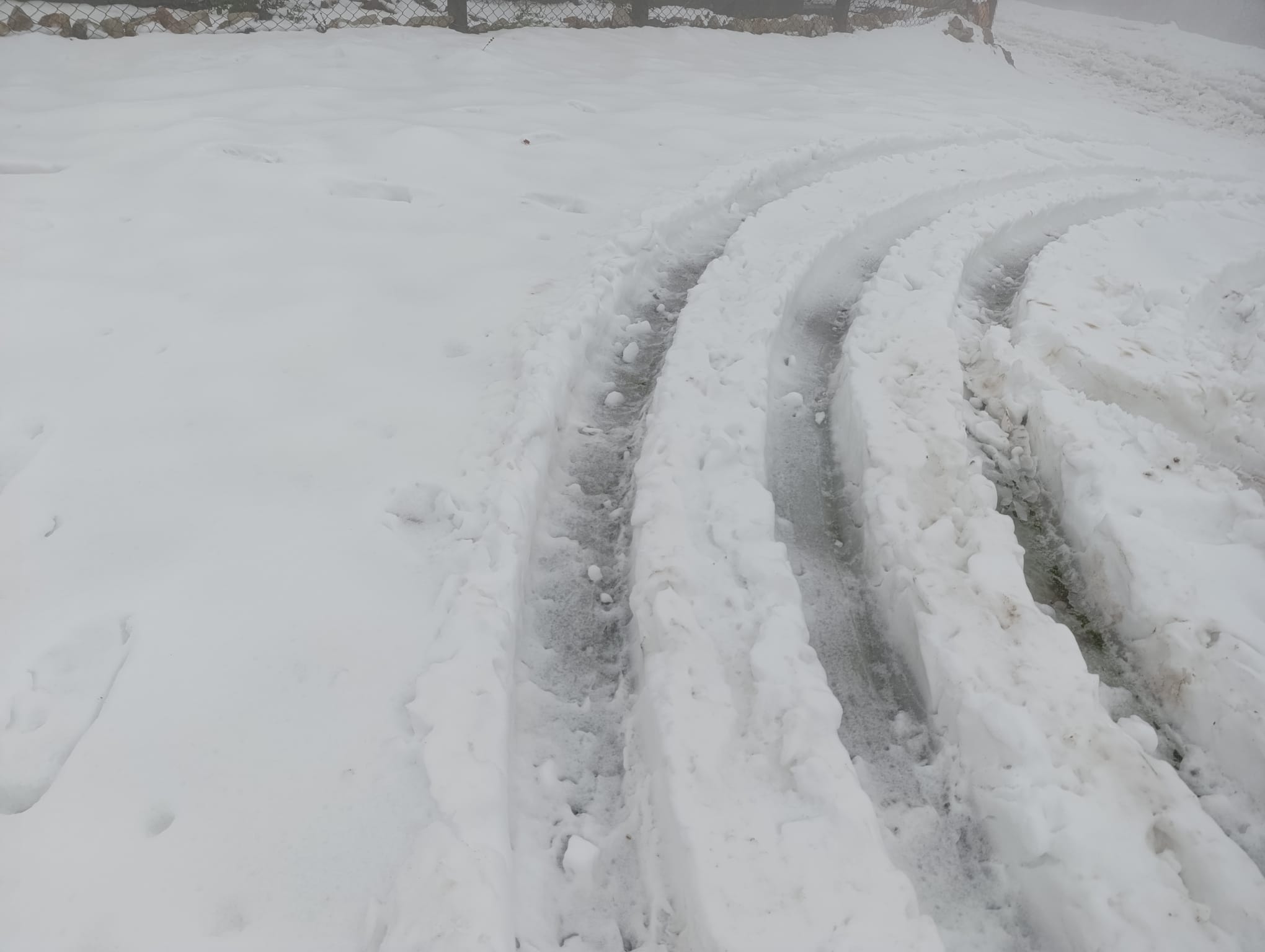 Biga’nın Yüksek Bölgelerinde Kar Kalınlığı Ölçüldü 25 Cm 1