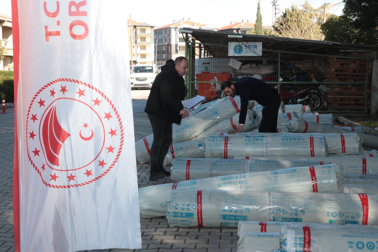 Çanakkale Biga’da Seracılık Destekleniyor Üreticiye 45 Ton Sera Naylonu5