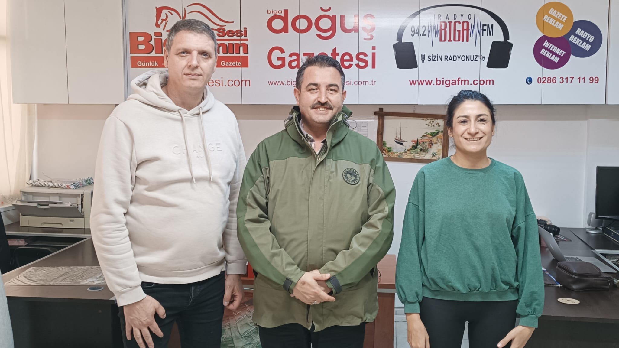 Müdür Atmaca’dan Biga’nın Sesi’ne Ziyaret 3