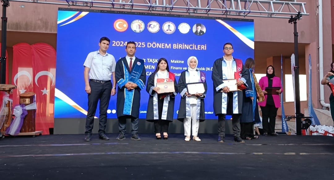 ÇOMÜ Ağaköy yerleşkesi mezunlarını uğurladı