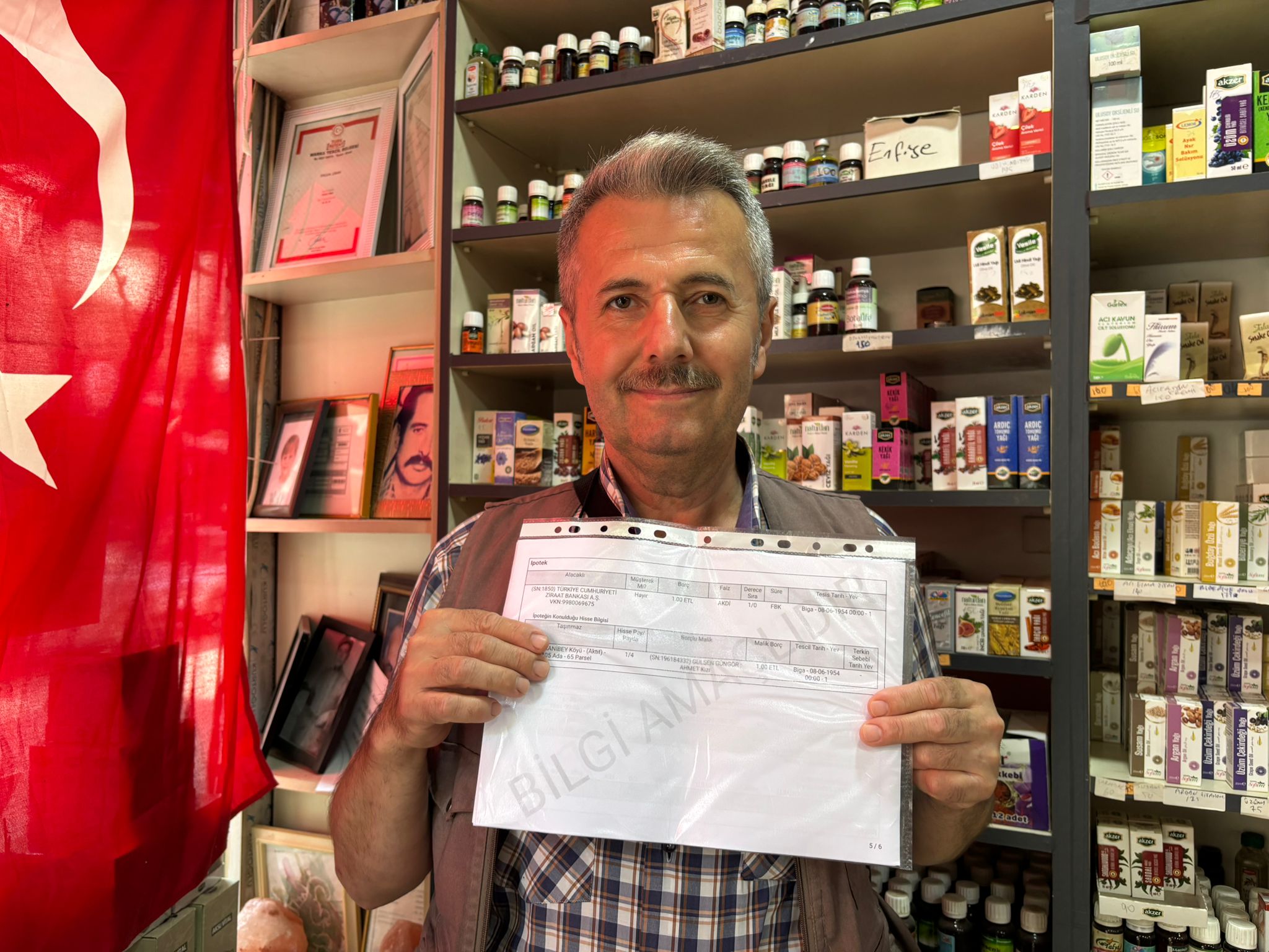 Biga’da 71 Yıllık Borç Tapuda Ortaya Çıktı!