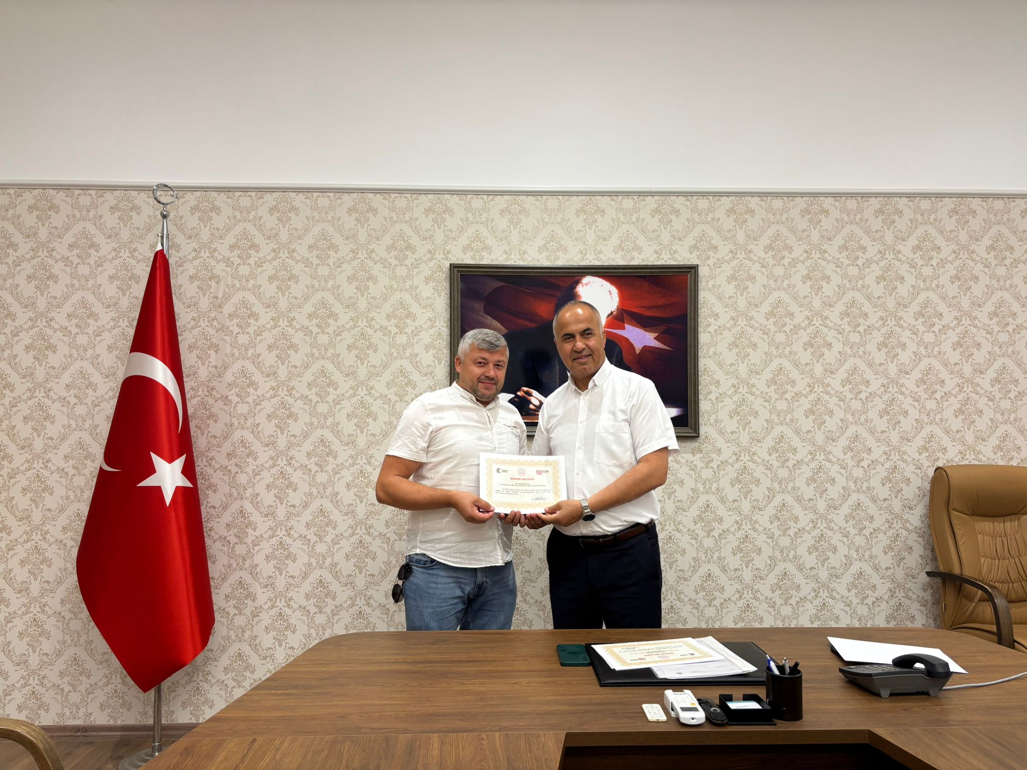 Biga’da Taşımalı Eğitimin Gizli Kahramanlarına Başarı Belgesi8