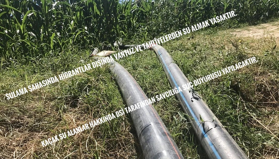 Biga’da Kaçak Su Kullananlar Hakkında Suç Duyurusu Yapılacak