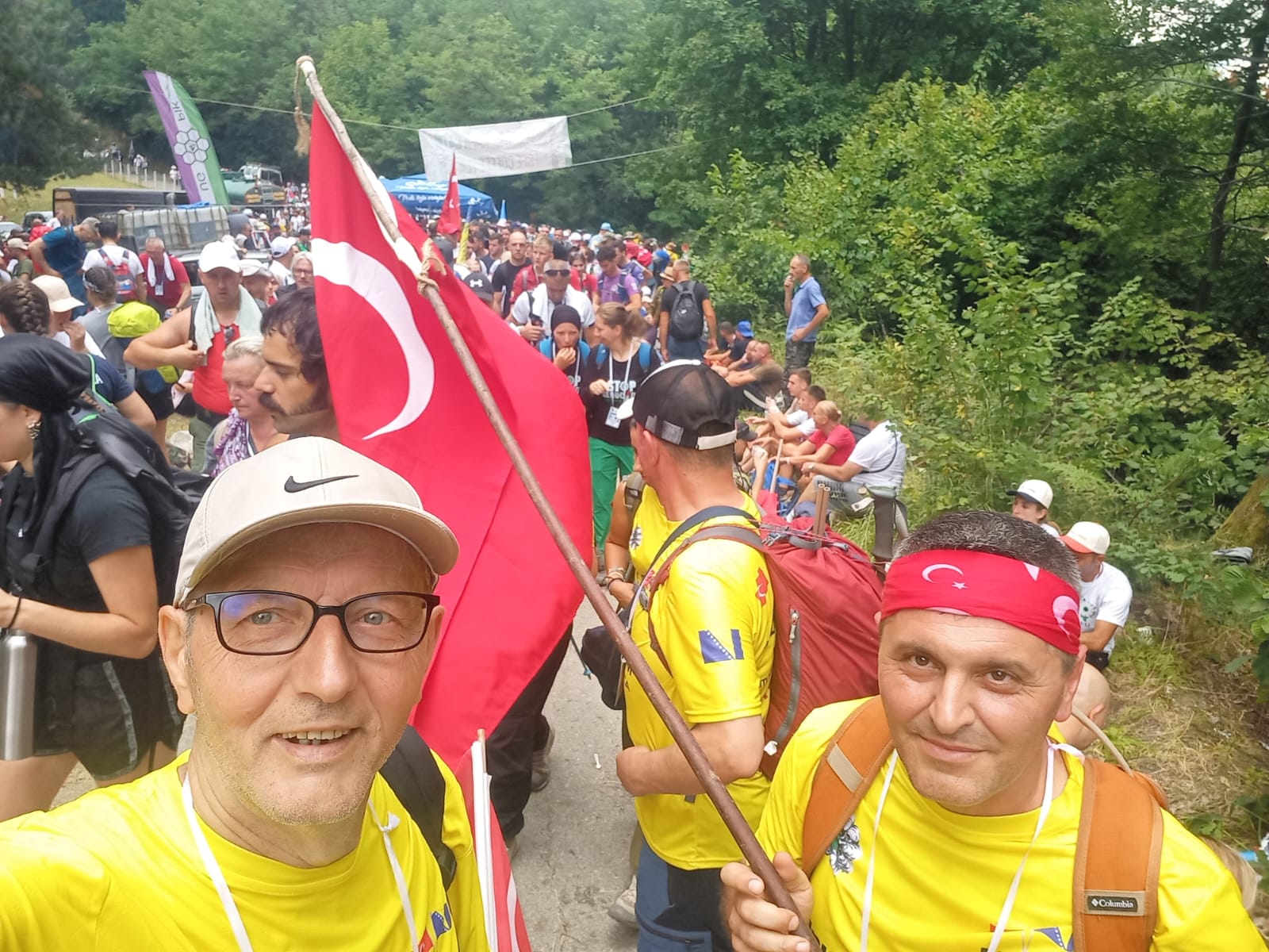 Bigalı Kültür Elçisi Marş Mira Yürüyüşü’nde Çanakkale’yi Temsil Etti