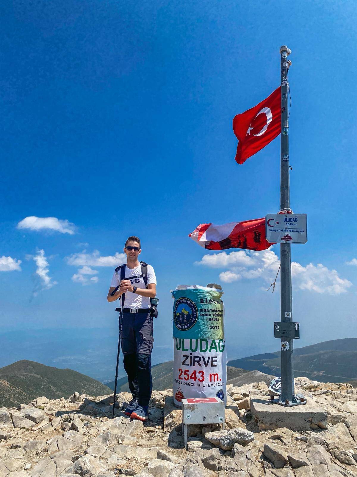 Bi̇gali Sporcu Uludağ Zi̇rvesi̇nde!1