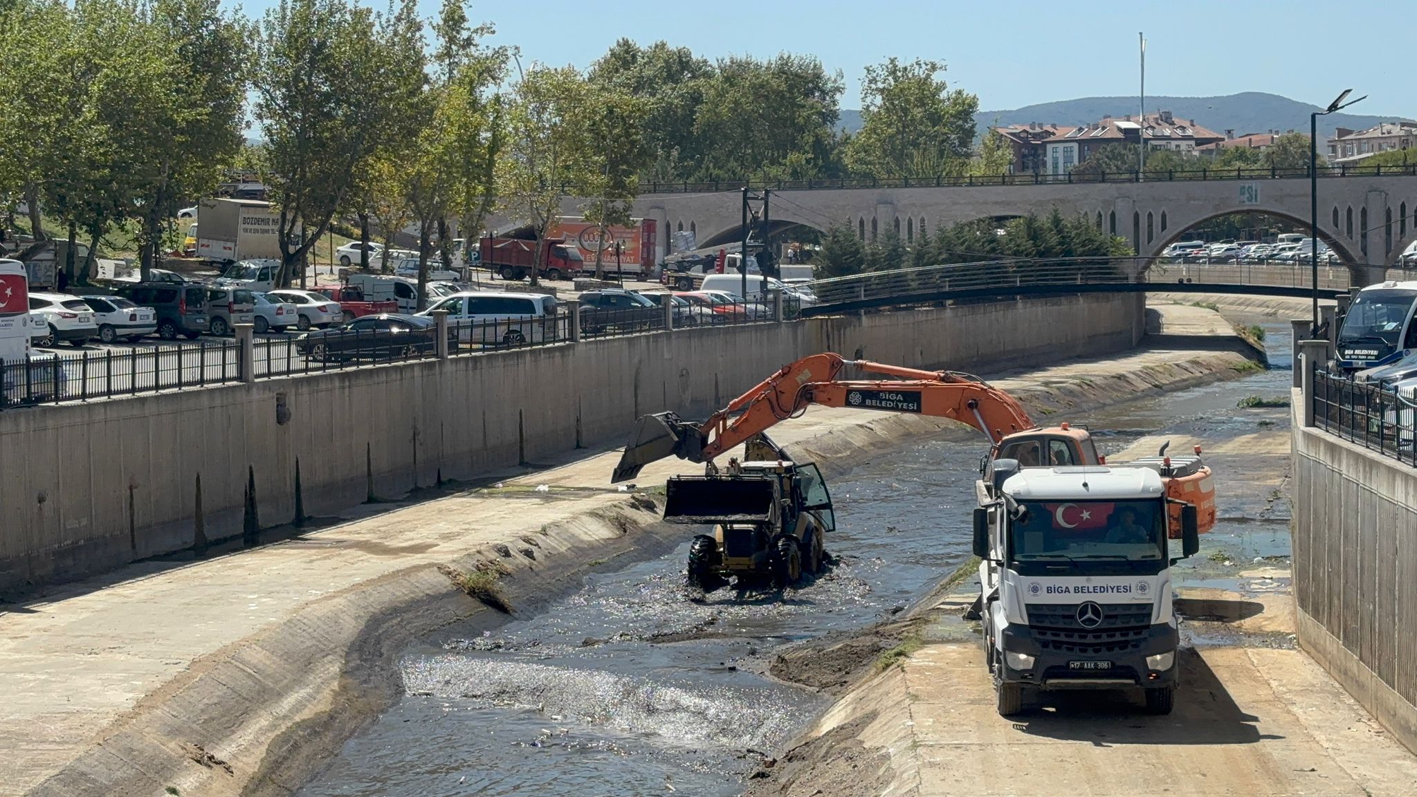 Kocabaş Çayi’nin Sessi̇z Çiğliğina Bi̇ga Beledi̇yesi̇ Cevap Verdi̇3