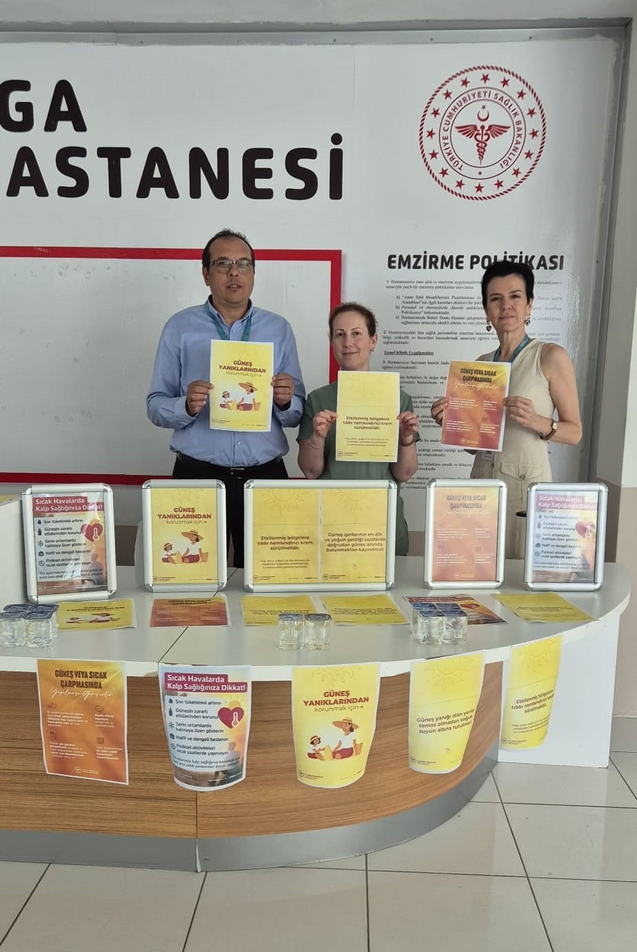 Biga’da Sağlık Ekiplerinden Yaz Sıcağına Karşı Önlem Çağrısı