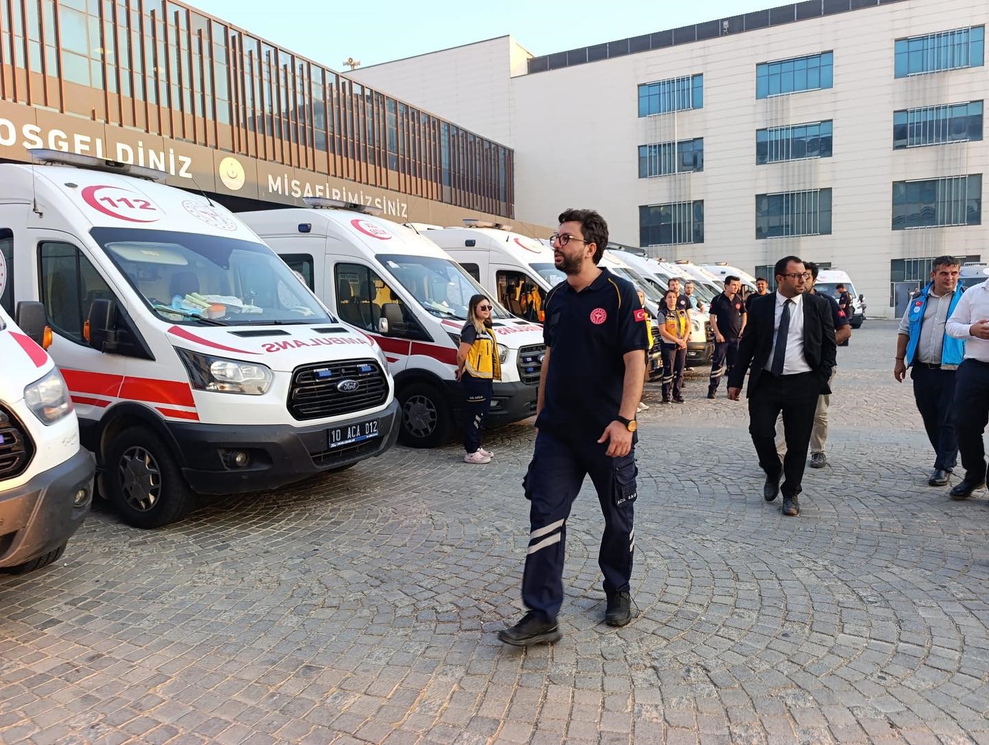 Çanakkale’de Orman Yangininda Hastalar Tahli̇ye Edi̇ldi̇1