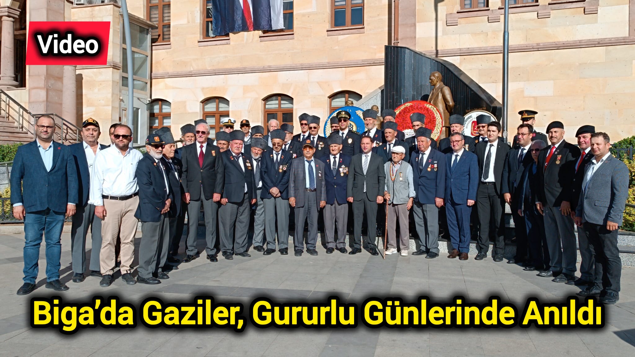 Biga’da Gaziler, Gururlu Günlerinde Anıldı