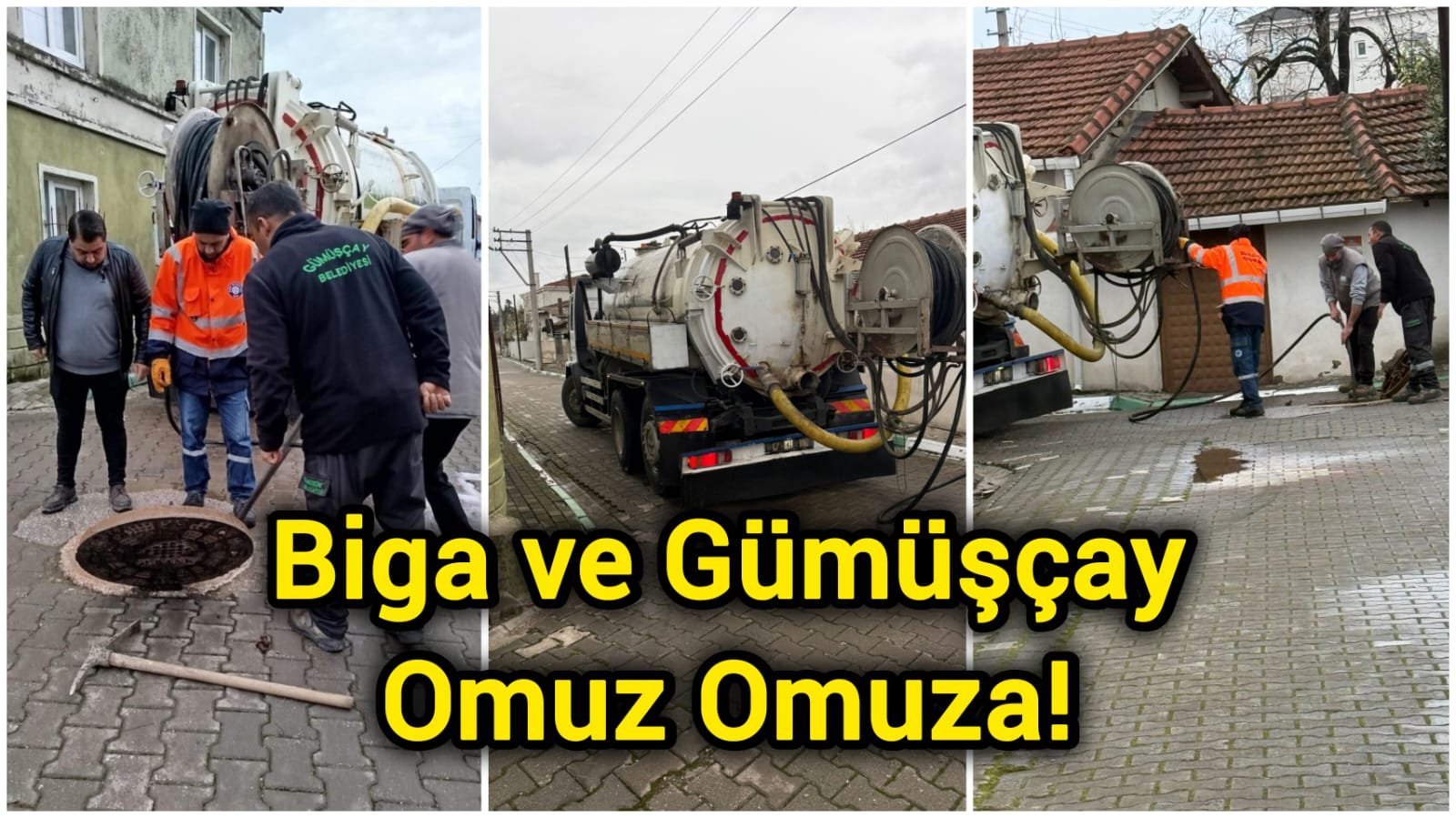 Biga ve Gümüşçay Omuz Omuza!