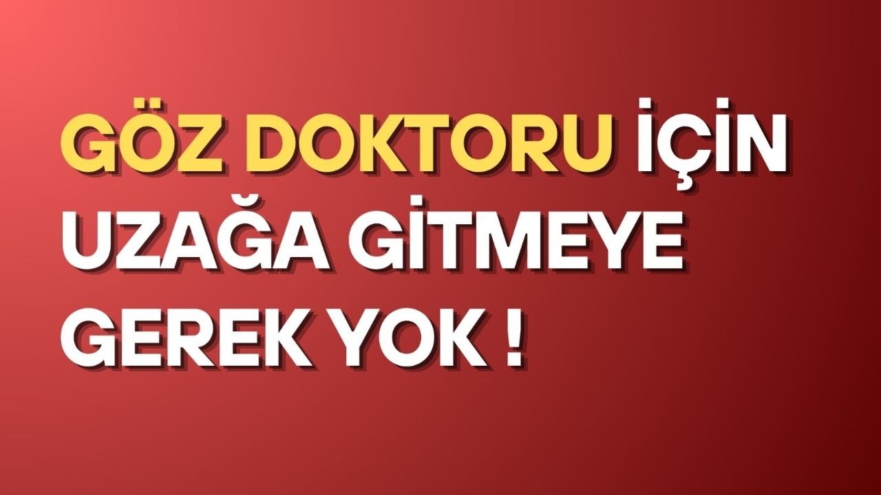 Biga’da Göz Sağlığında Yeni Dönem Başladı