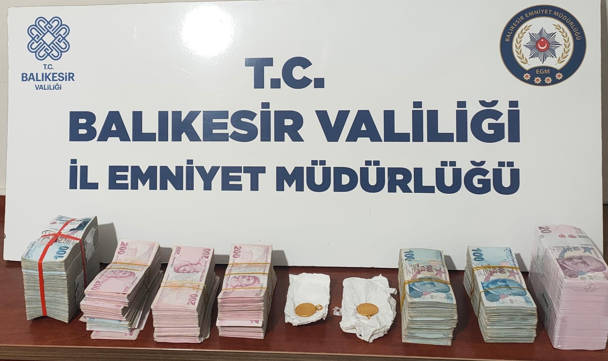 Sahte altın çetesi Bandırma’da yakalandı