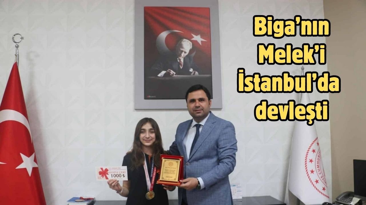 Biga’nın Melek’i İstanbul’da devleşti