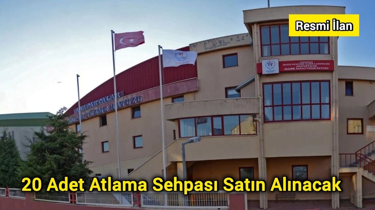 20 Adet Atlama Sehpası Satın Alınacak