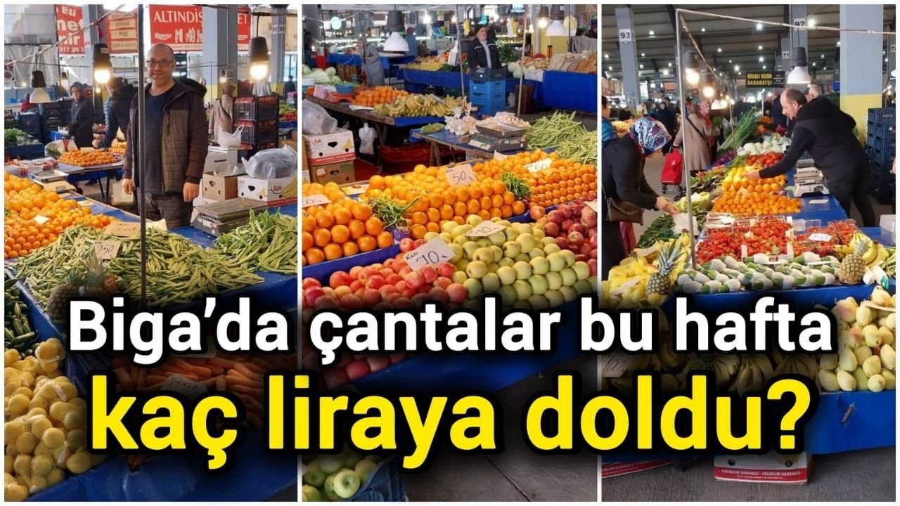 Biga’da çantalar bu hafta kaç liraya doldu?