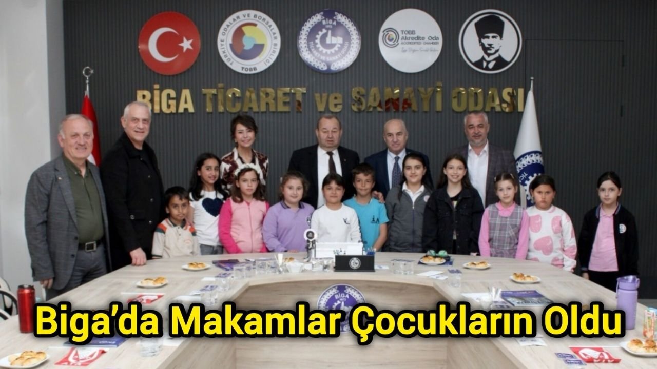 Biga’da Makamlar Çocukların Oldu