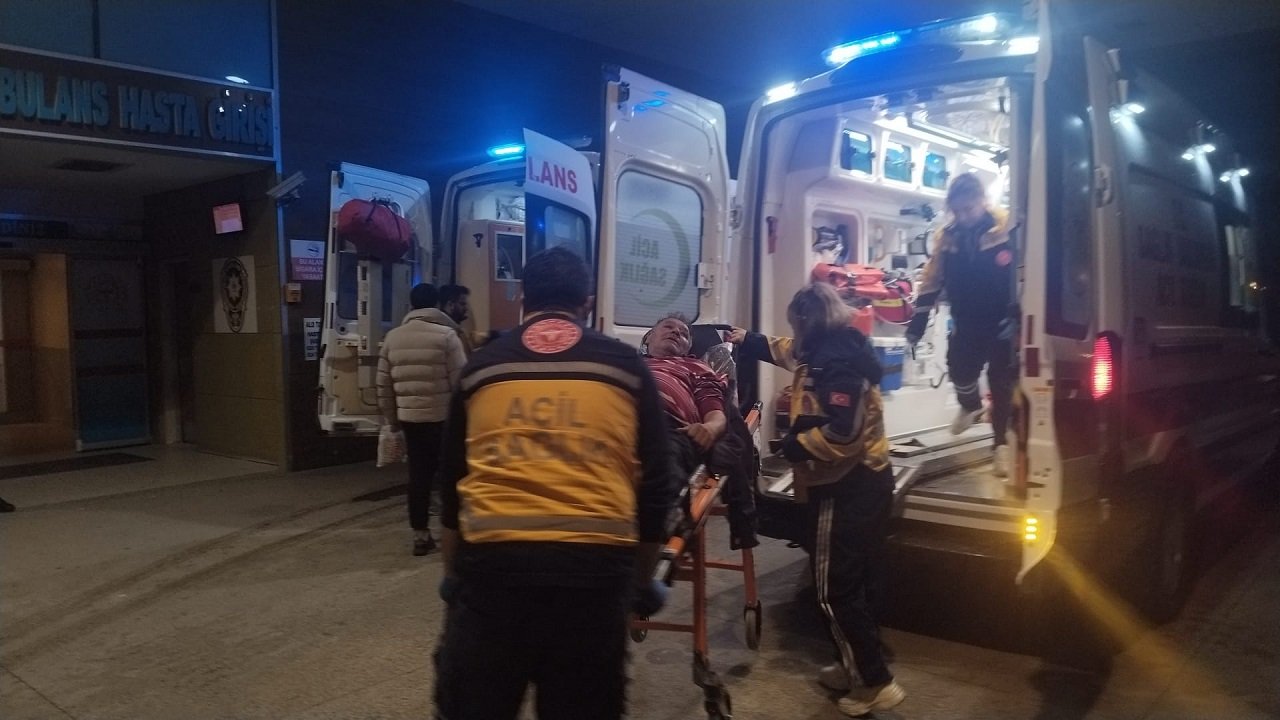 Yağışlar nedeniyle çiftlik evinde mahsur kalan kişi kurtarıldı