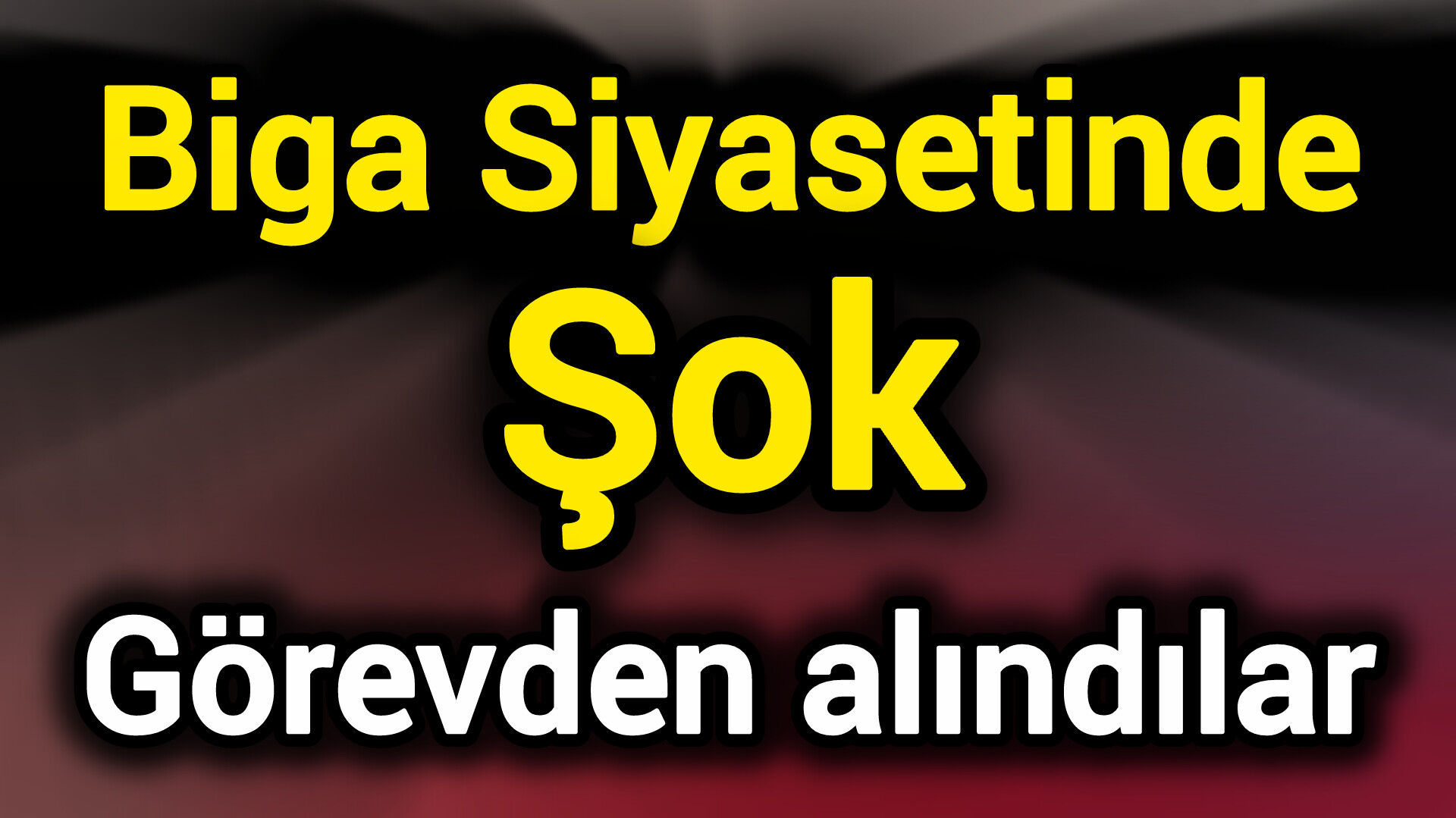 Son Dakika: Biga Siyasetinde Şok! Görevden alındılar