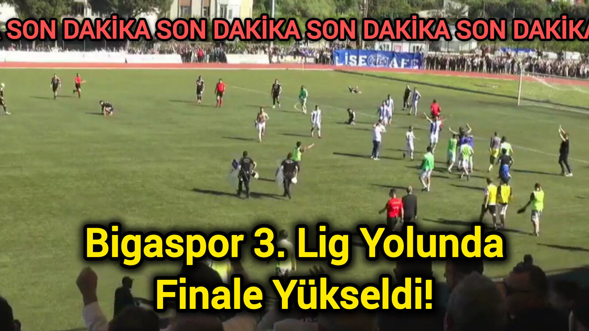 Bigaspor 3. Lig Yolunda Finale Yükseldi!