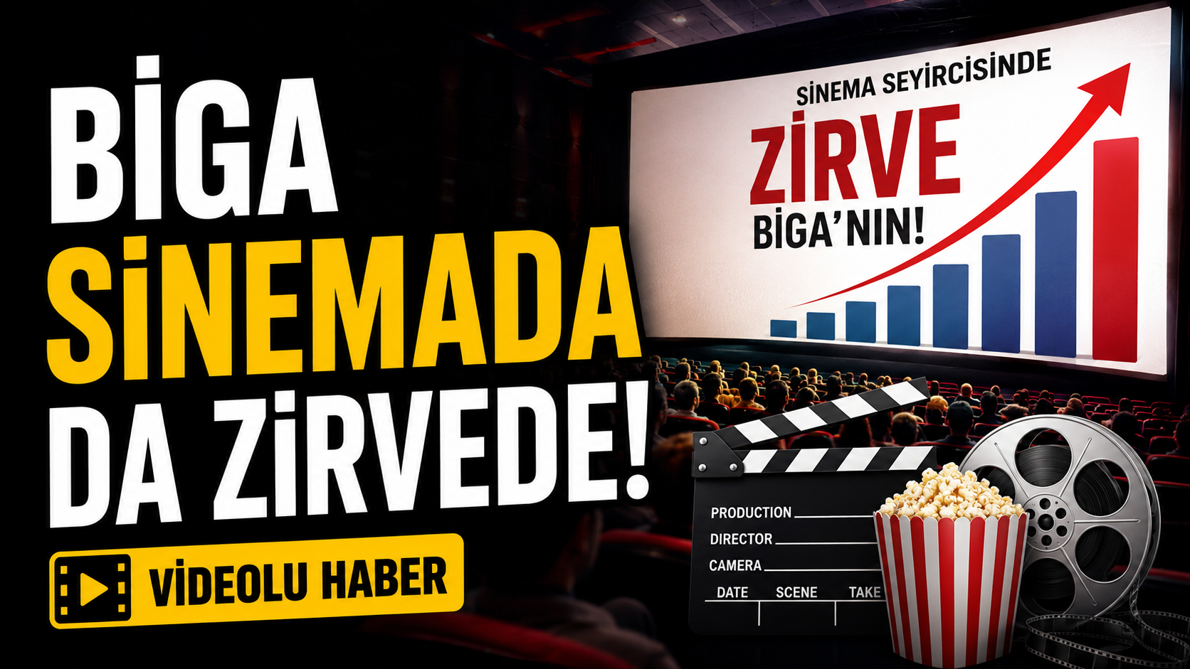 Biga sinemada da zirvede