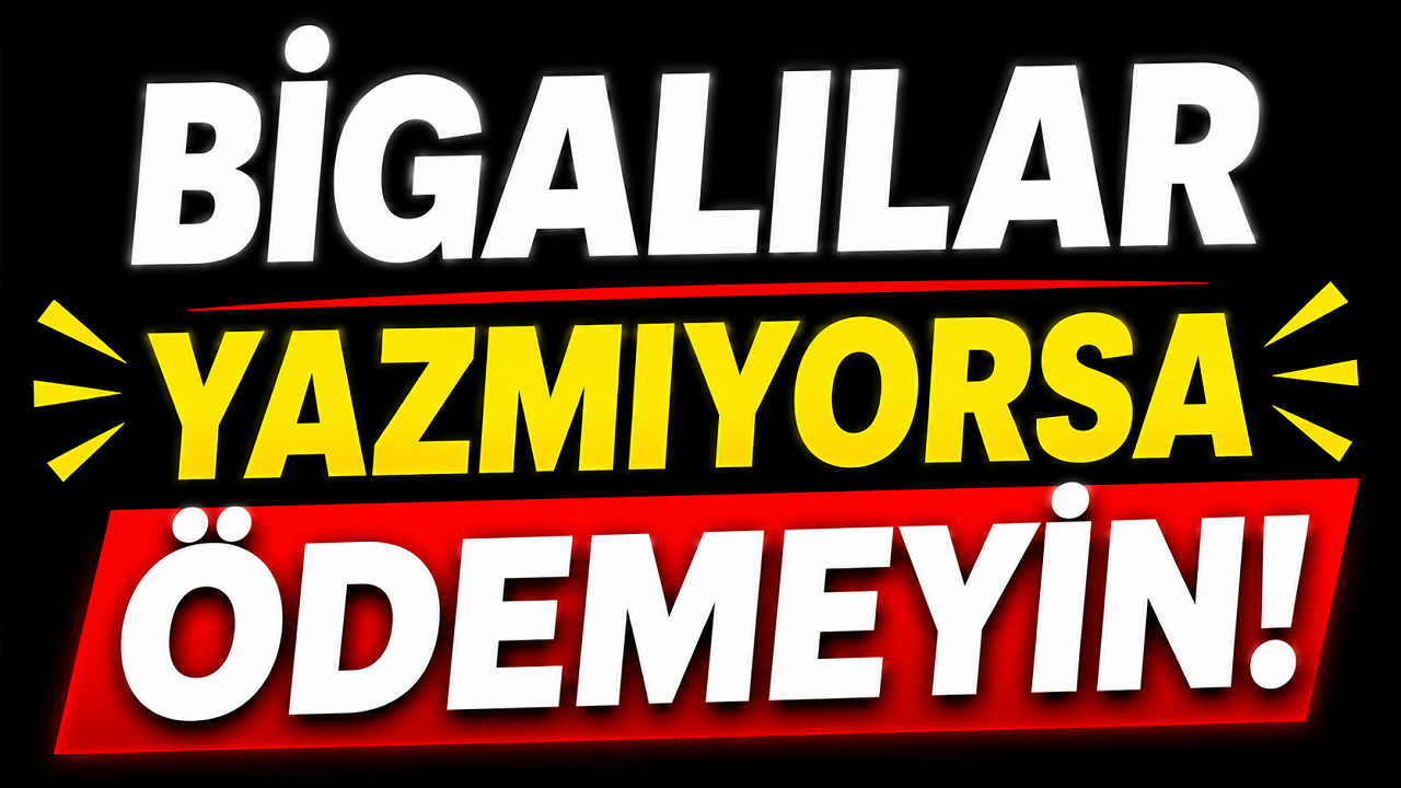 Bigalılar altın değerinde uyarı: Haklarınızı bilin ödemeyin!