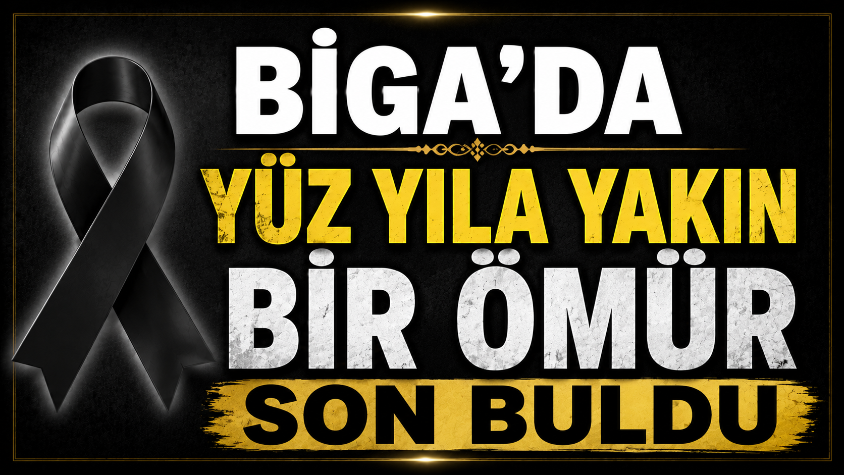 Biga’da yüz yıla yakın bir ömür son buldu