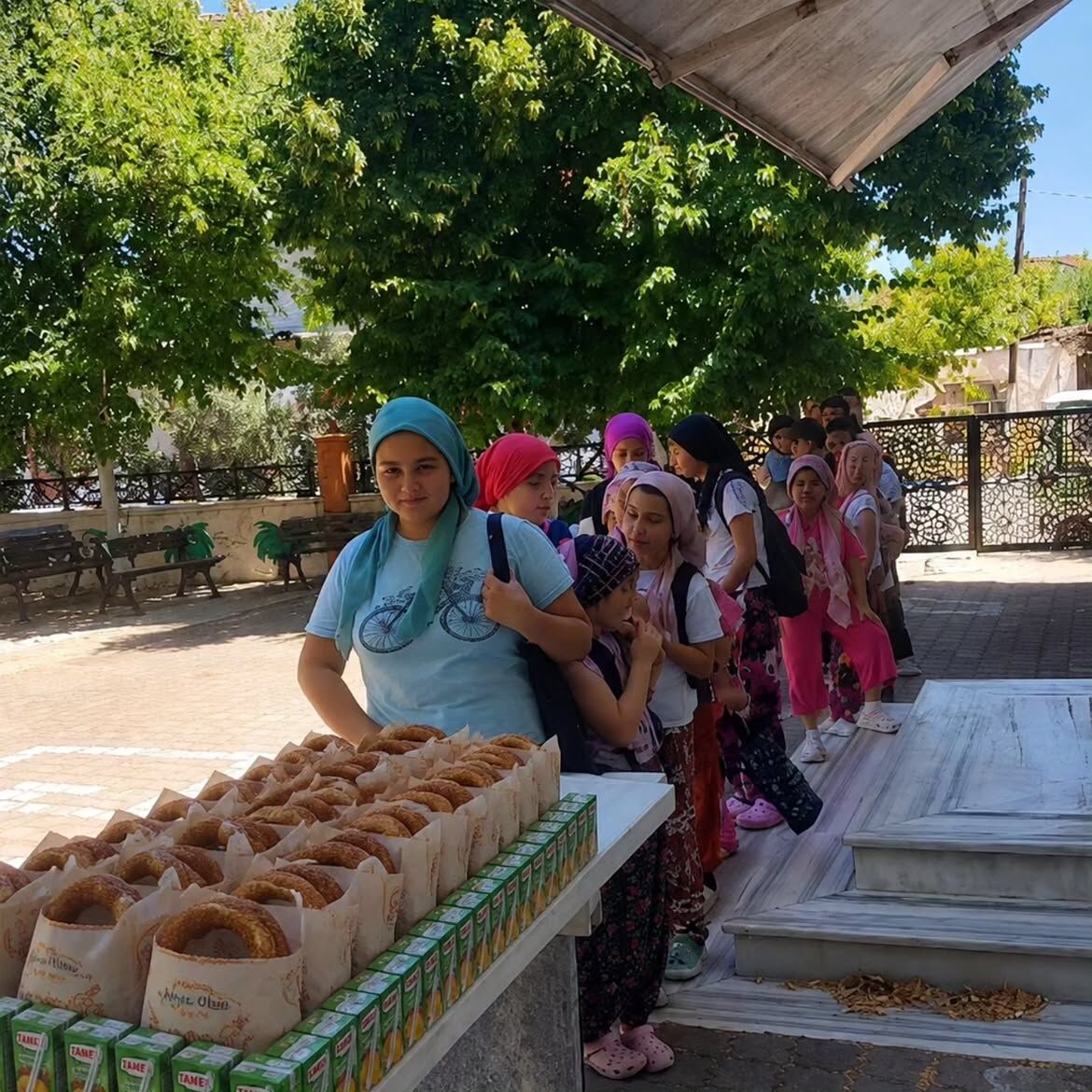 Çocuklarımız Güne Zinde Ve Mutlu Başlıyor. 🌸Bugünkü Ikramlar, Merhum Hacı Hüseyin Keski̇n Hayrı.heic