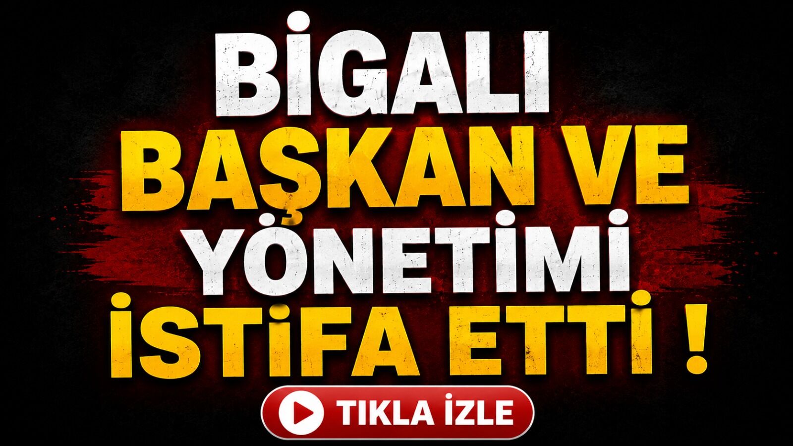 Biga’da siyasi gündem değişti! Bir başkan daha istifa etti