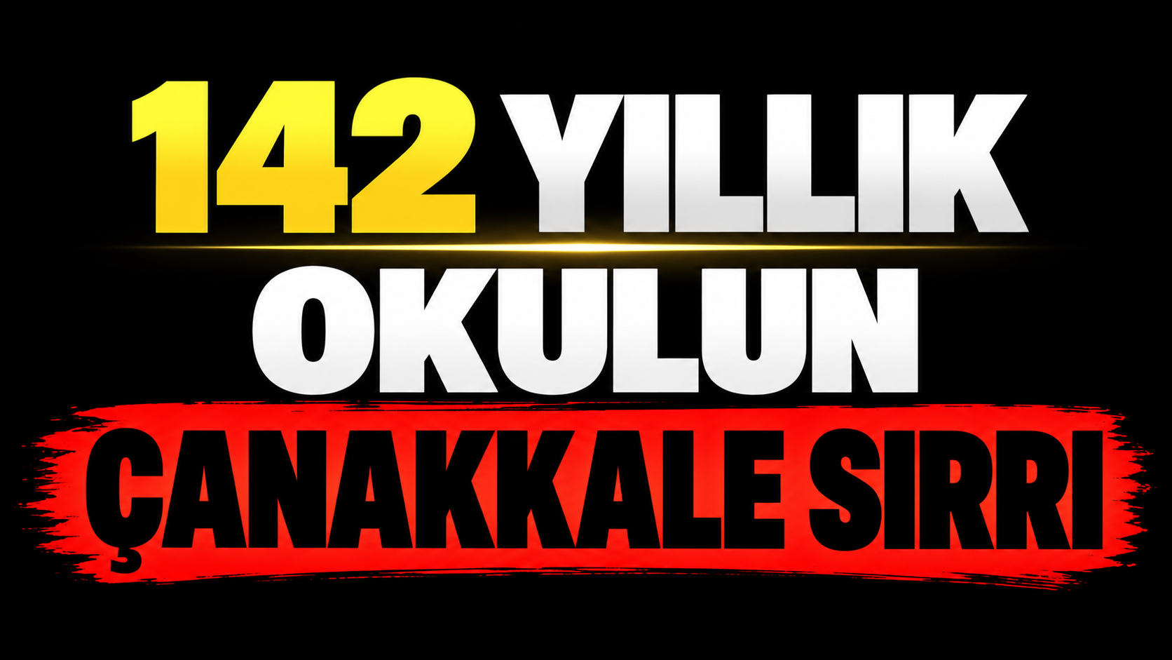 142 Yıllık Okulun Çanakkale Sırrı