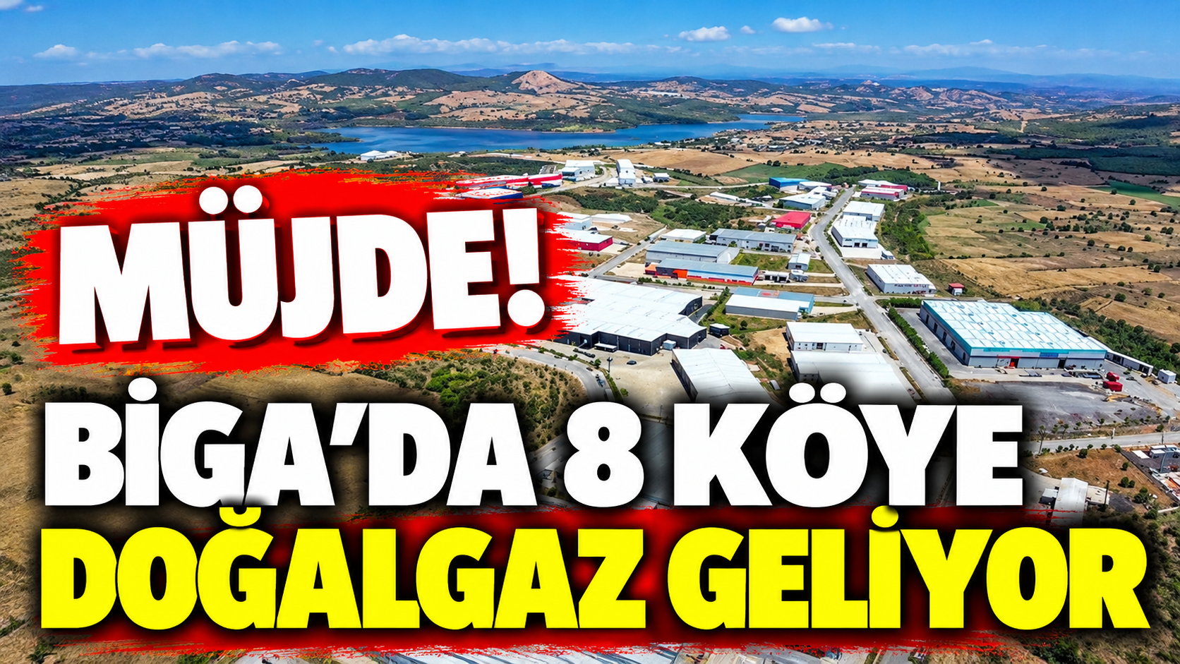 Müjde! Biga’da 8 köye doğalgaz geliyor