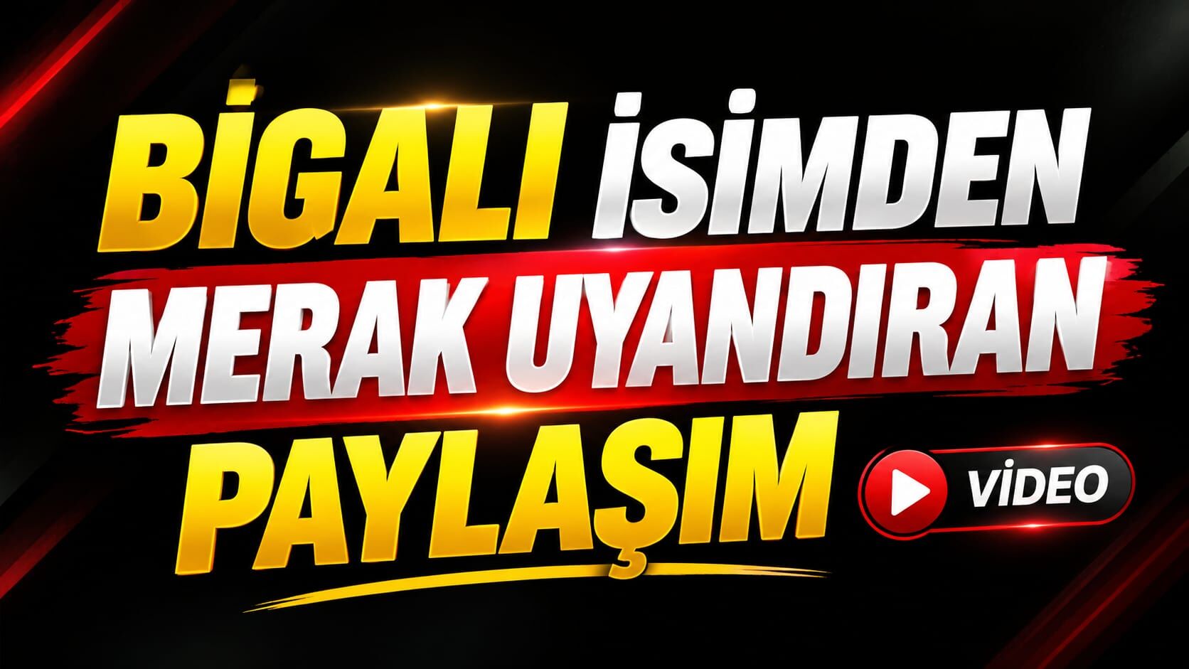 Bigalı İsimden Merak Uyandıran Paylaşım