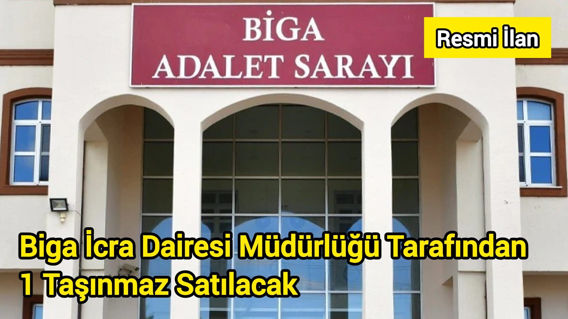 Biga İcra Dairesi Müdürlüğü Tarafından 1 Taşınmaz Satılacak