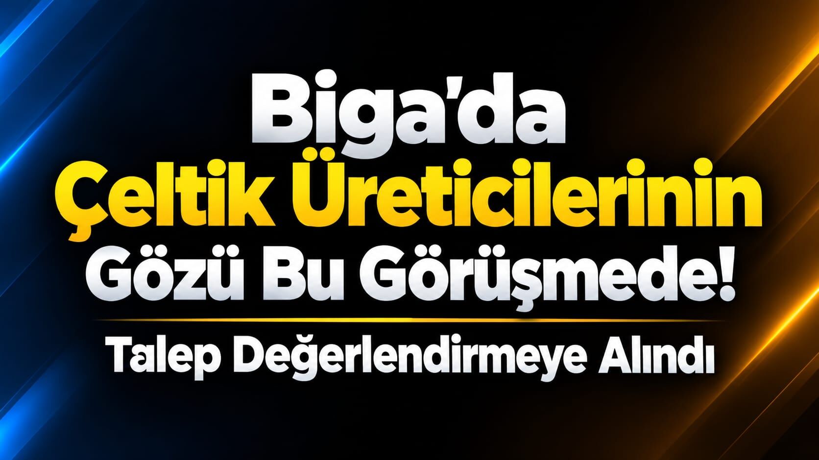 Biga’da Çeltik Üreticilerinin Gözü Bu Görüşmede! Talep Değerlendirmeye Alındı