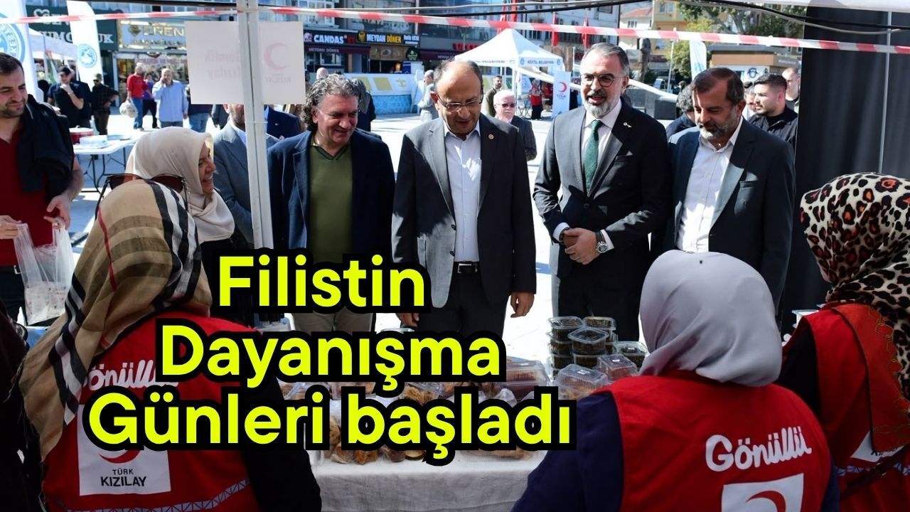 Filistin Dayanışma Günleri başladı