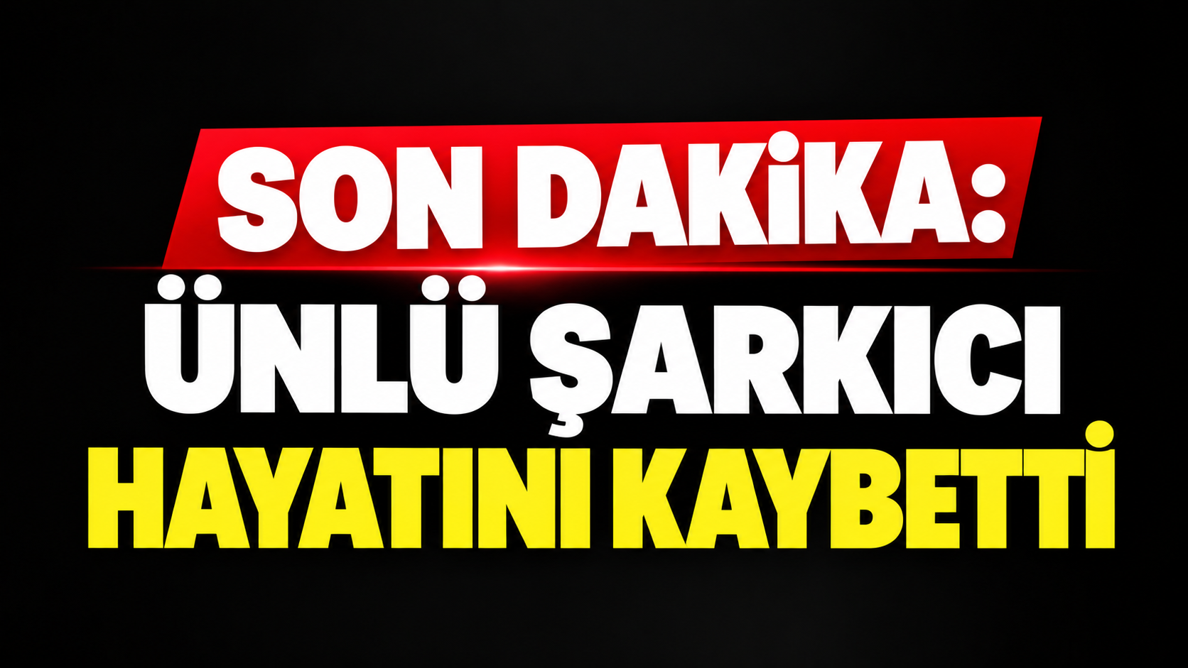 SON DAKİKA: Ünlü şarkıcı hayatını kaybetti