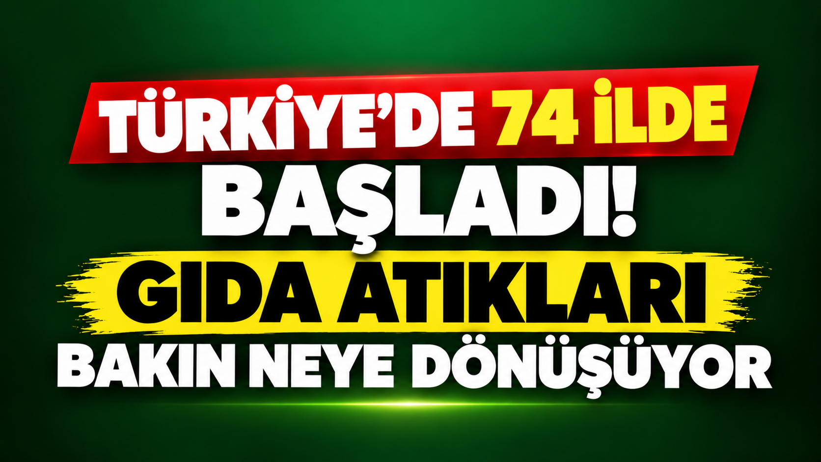 Türkiye’de 74 ilde başladı! Gıda atıkları bakın neye dönüşüyor
