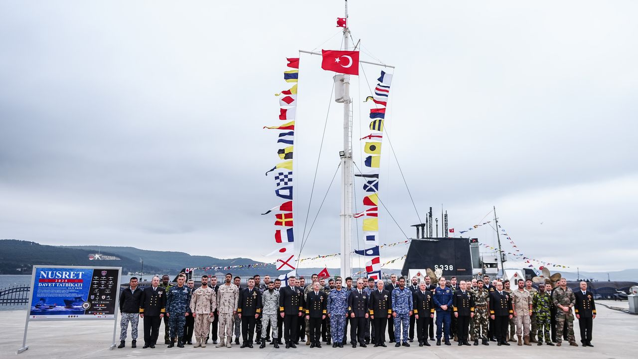 Nusret-2025 Davet Tatbikatı Saros Körfezi'nde başladı