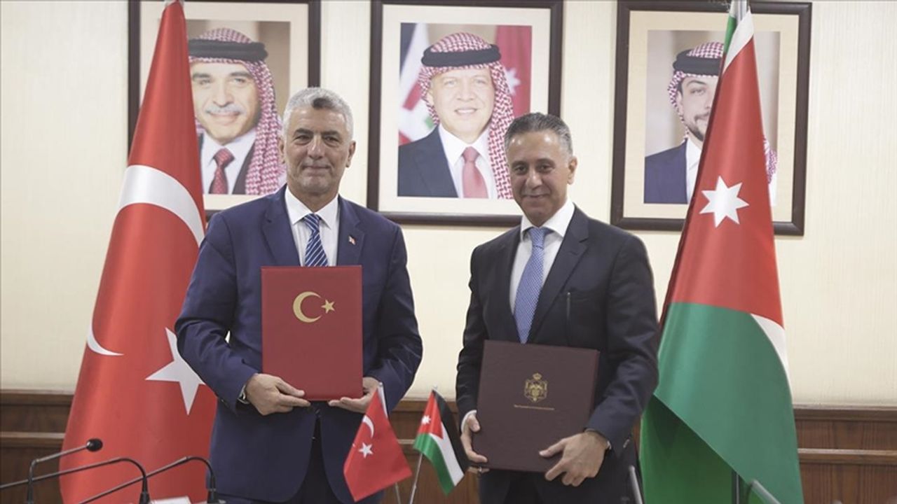 Türkiye ile Ürdün arasında mutabakat zaptı imzalandı