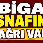 Biga esnafına  çağrı var!