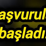 Başvurular başladı!