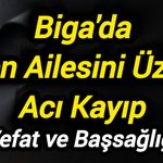 Biga'da Şen Ailesini Üzen Acı Kayıp