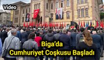 Biga’da Cumhuriyet Coşkusu Başladı
