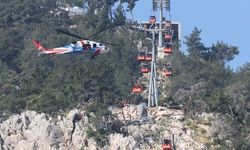 Teleferik kazasında mahsur kalanların tamamı kurtarıldı