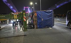 FSM Köprüsü'ndeki trafik kazasında 2 kişi yaralandı