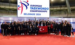 Türkiye, tekvandoda Avrupa Şampiyonu oldu!