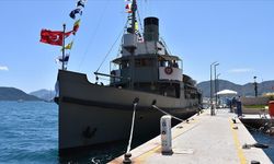 TCG Nusret Müze Gemisi Ege'de ziyarete açıldı