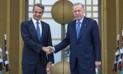 Cumhurbaşkanı Erdoğan,Miçotakis'i kabul etti